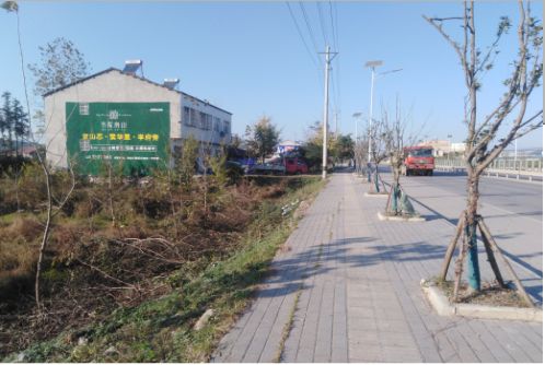 长兴书山南院墙体广告