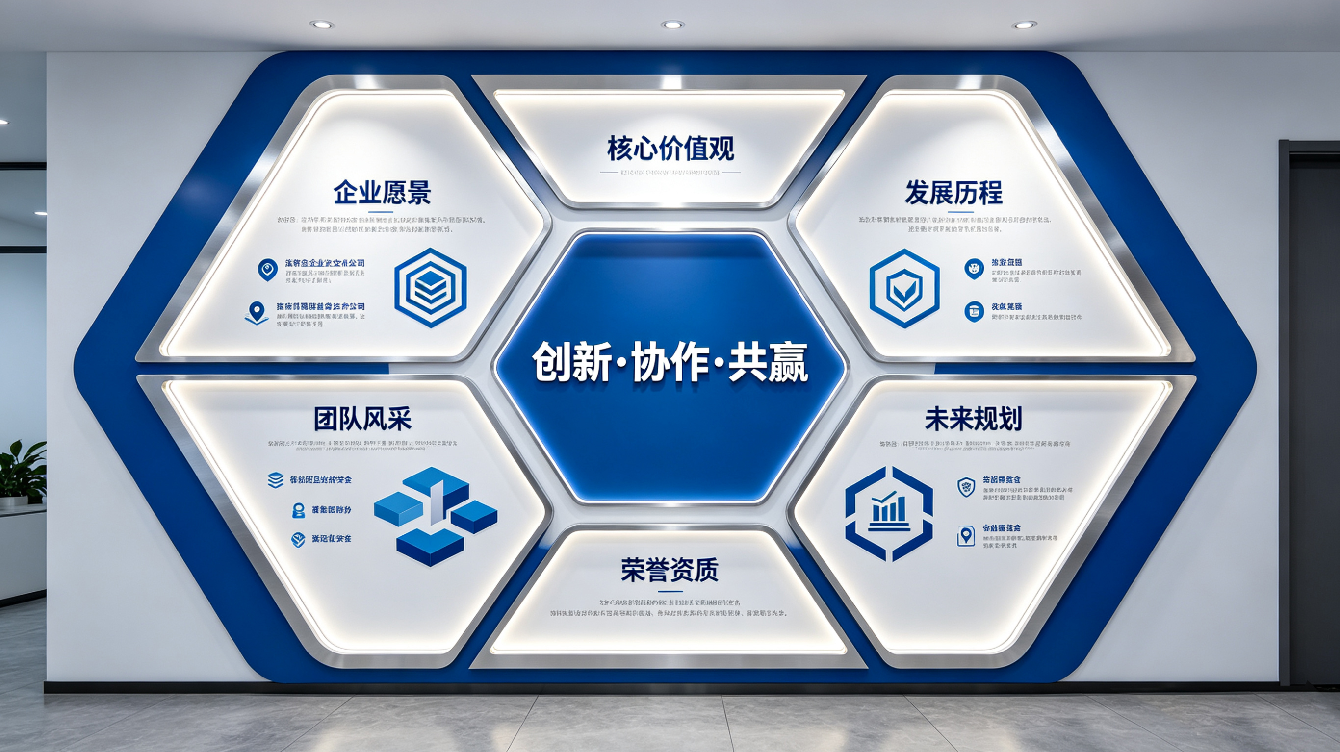 长兴企业文化墙六边形避坑指南（新手常犯5个错误）